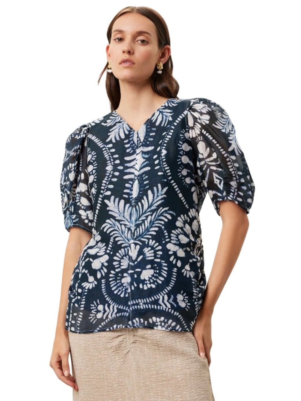 Marie Oliver Augustine Top in Medium Womens